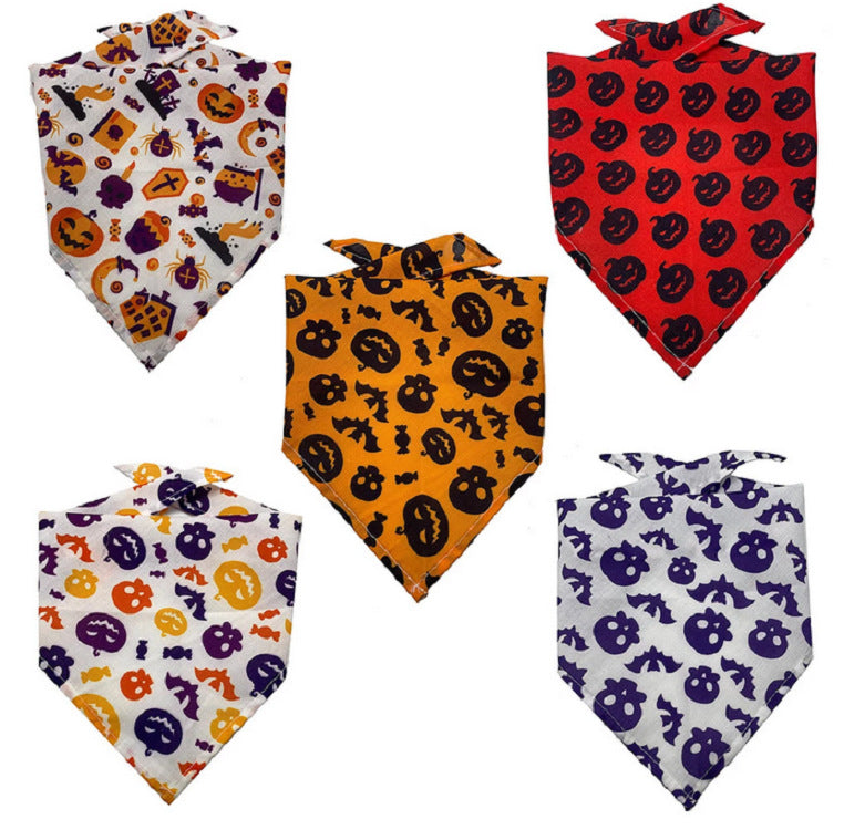 Tie-Dye Pet Bandana – Triangle Scarf, S or L