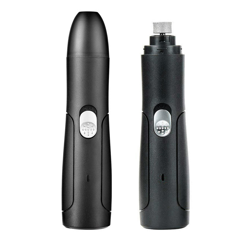 Electric Pet Nail Trimmer – Rechargeable, Black or White
