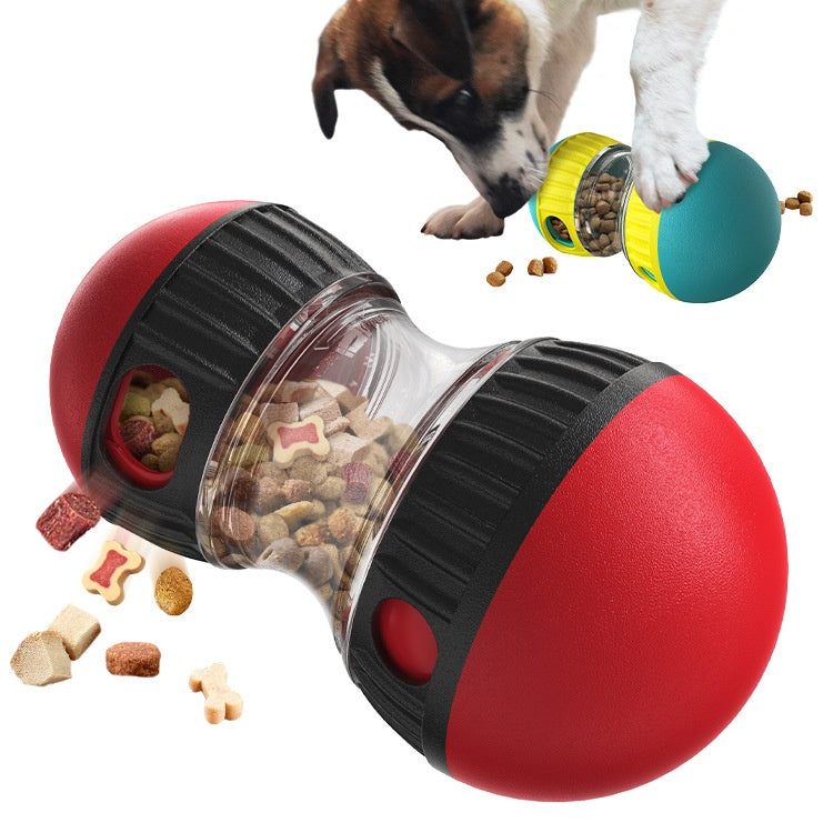 Wobble Treat Dispenser for Dogs – Slow Feeding Tumbler