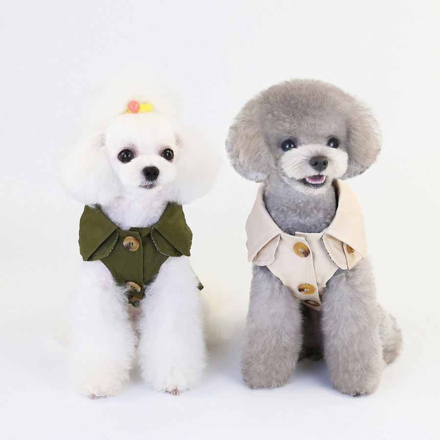 Casual Dog Outfit – Army Green, Khaki or Navy, S–XXL