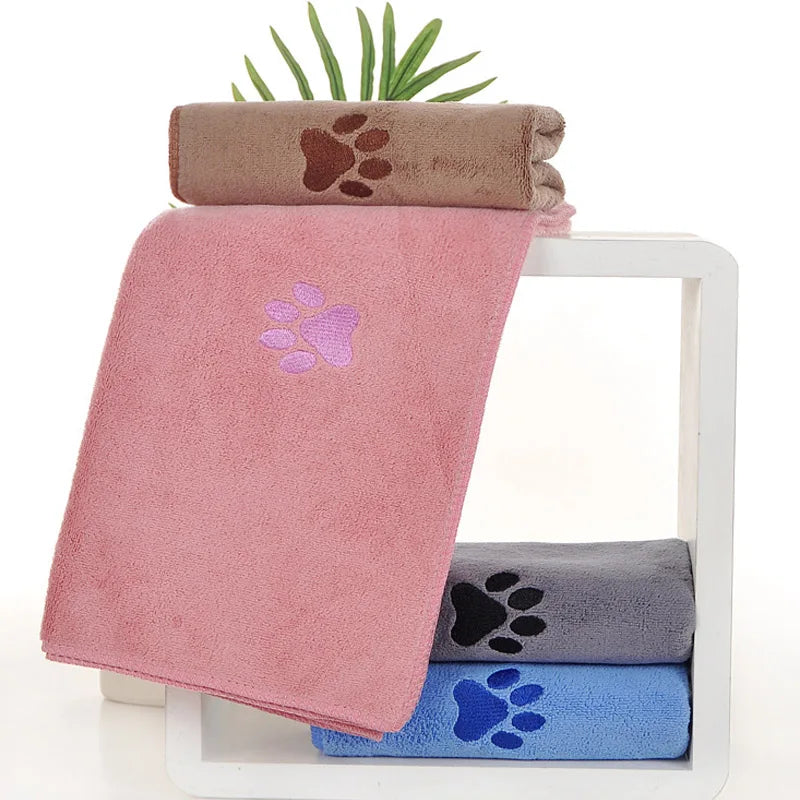 Quick-Dry Dog Bath Towel – Absorbent Pet Towel, 2 Sizes