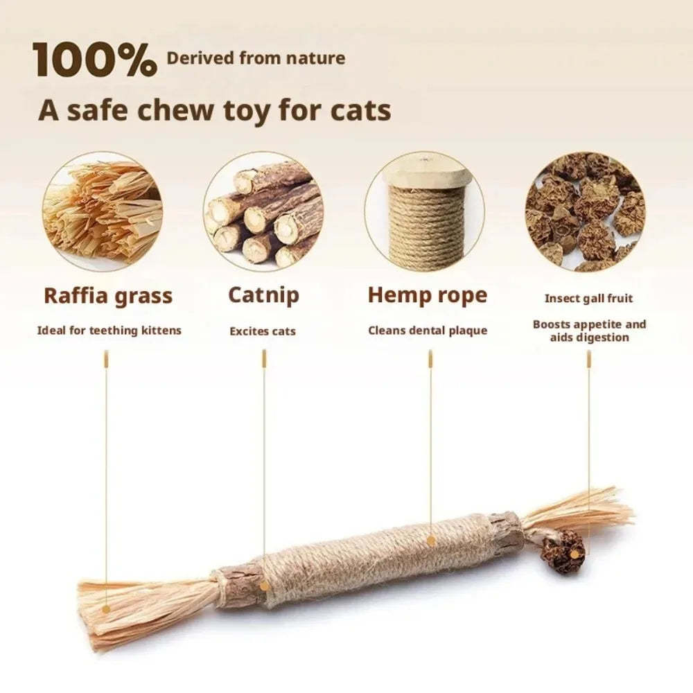 Silvervine Chew Stick for Cats – Natural Chew Toy, 1/3/5 Pack