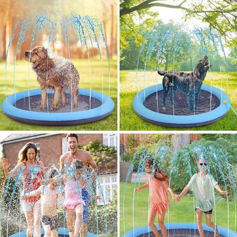 Inflatable Splash Pad for Dogs