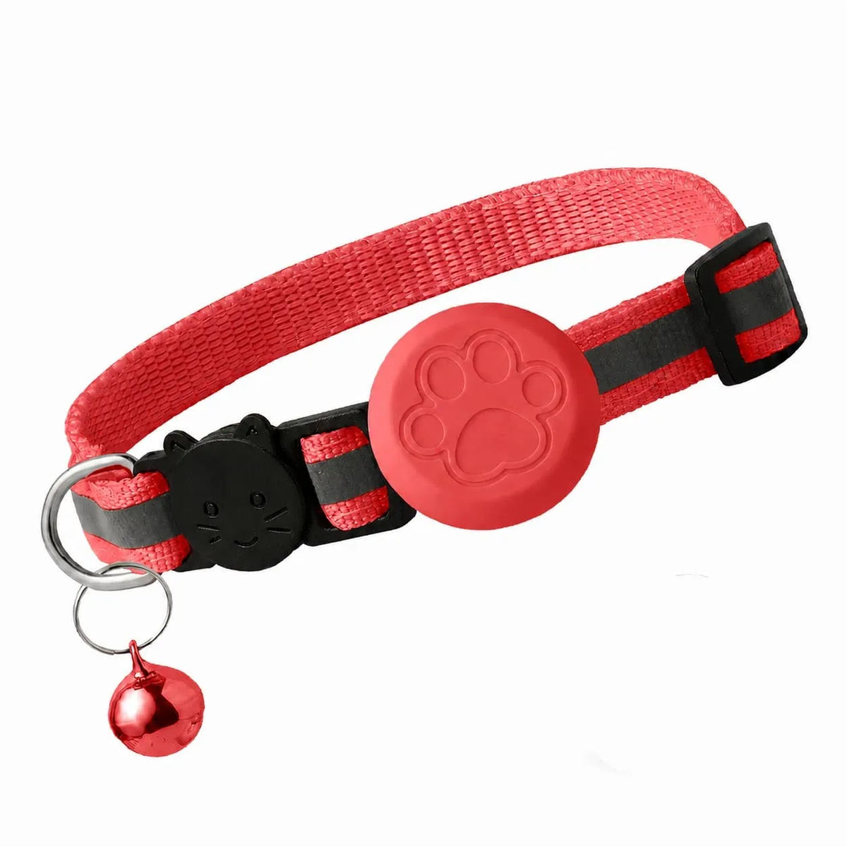 Reflective GPS Tracker Collar with Bell