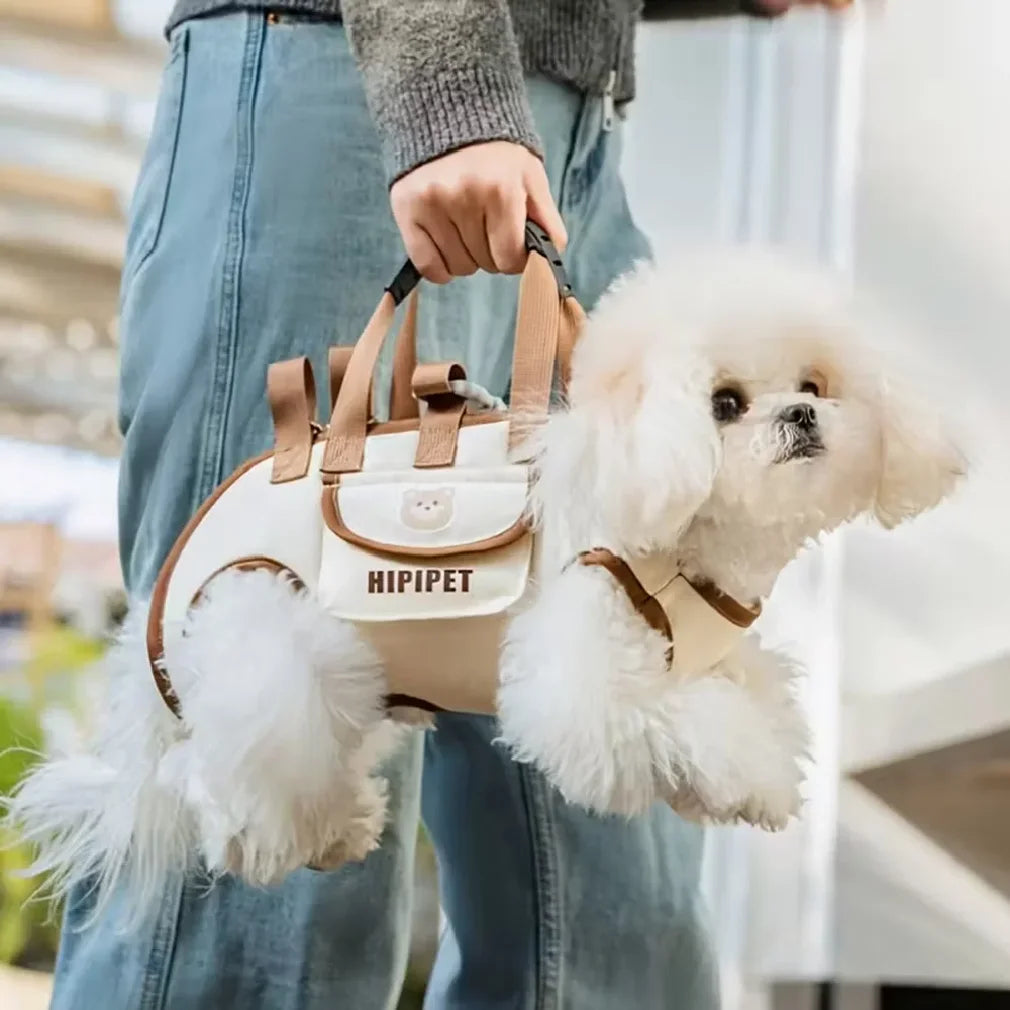 2-in-1 Pet Sling Carrier for Small Dogs & Cats – Breathable
