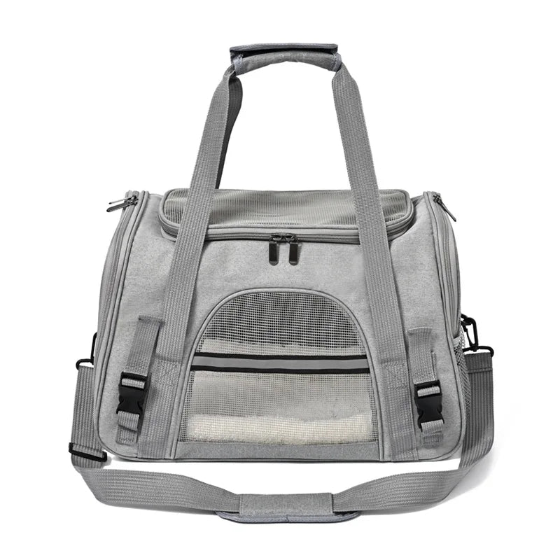 Foldable Breathable Pet Shoulder Carrier