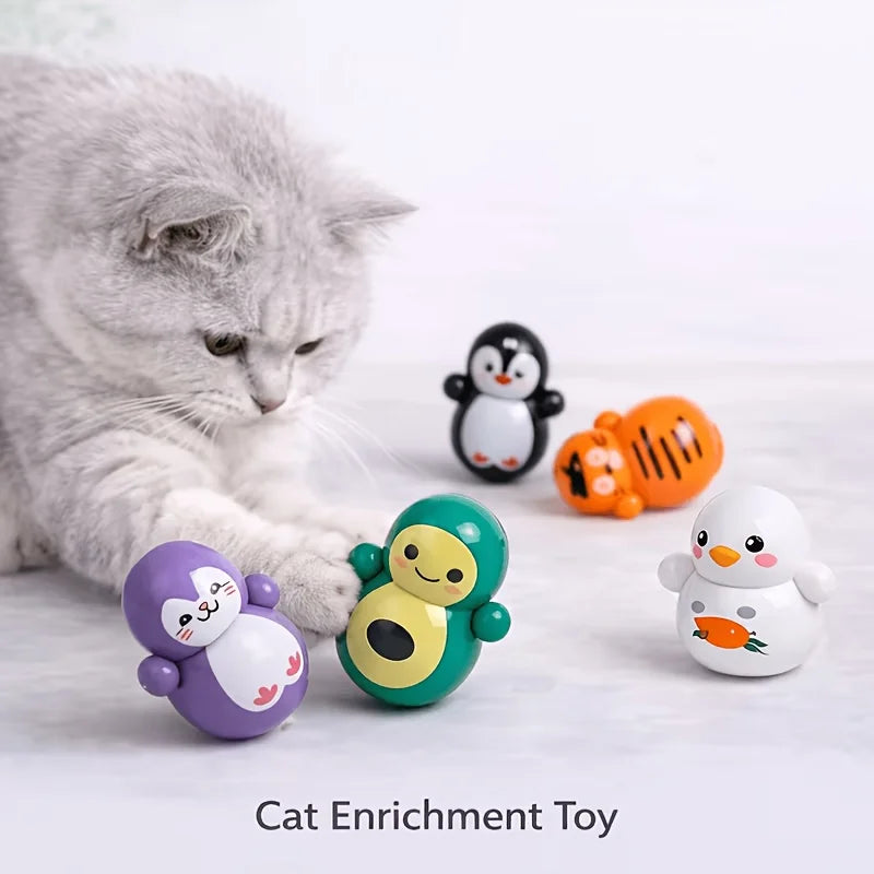 Self-Rolling Cat Toys (10 pcs)