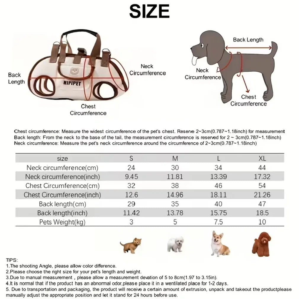 2-in-1 Pet Sling Carrier for Small Dogs & Cats – Breathable