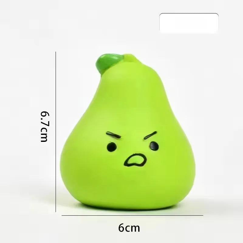 Fruit-Shaped Latex Dog Chew Toy