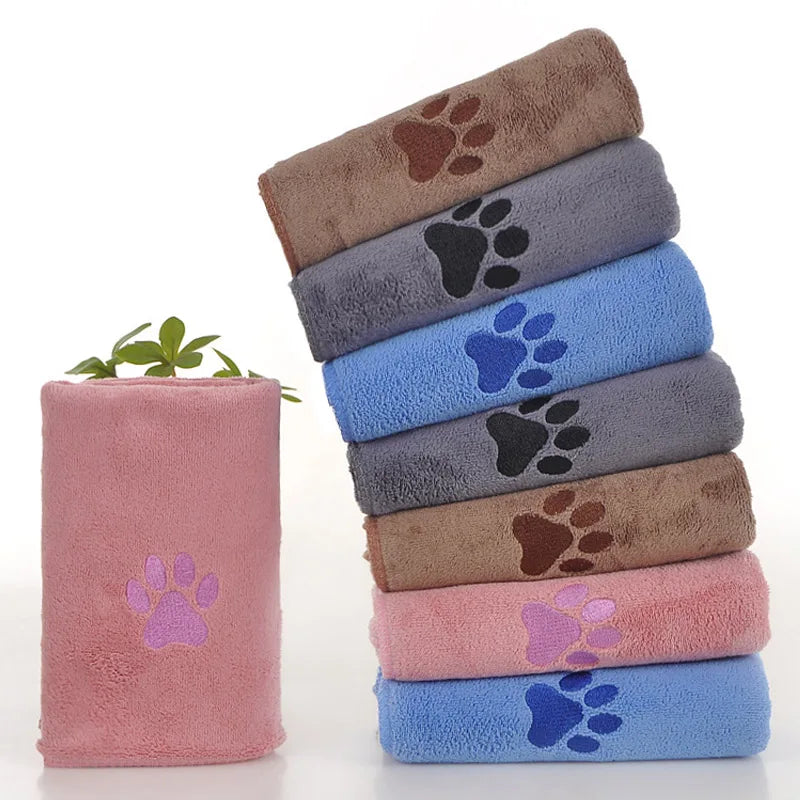 Quick-Dry Dog Bath Towel – Absorbent Pet Towel, 2 Sizes
