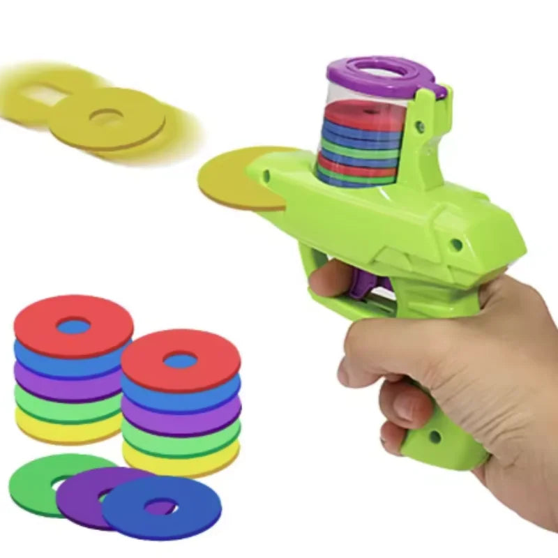 Flying Disc Launcher Toy Set