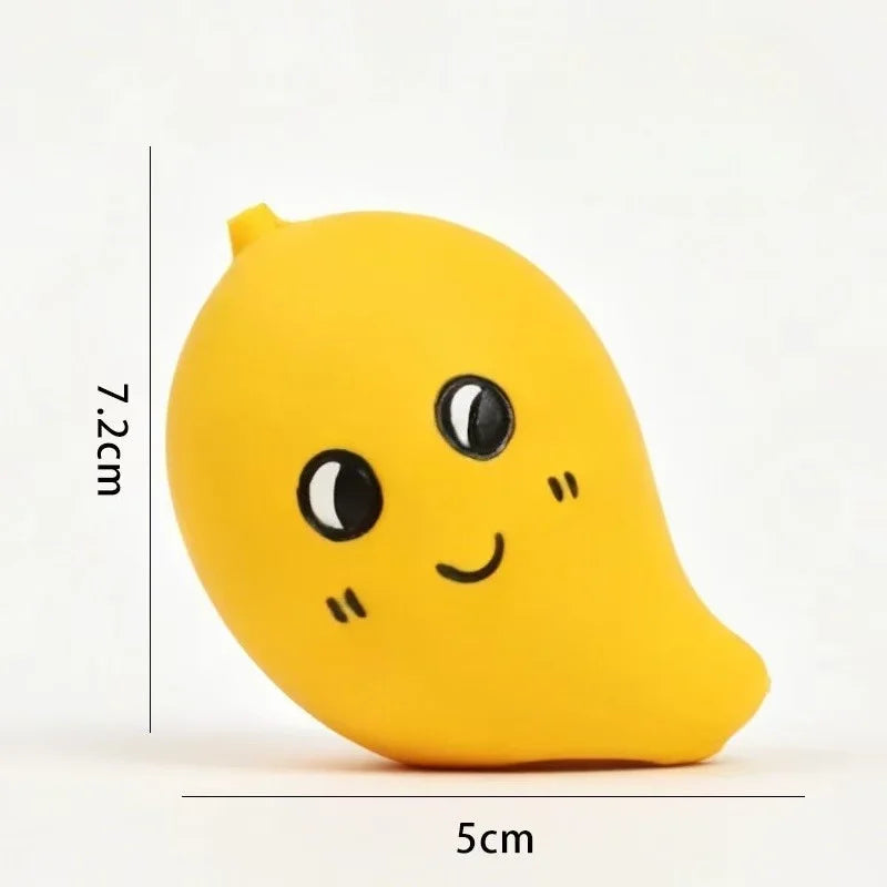 Fruit-Shaped Latex Dog Chew Toy