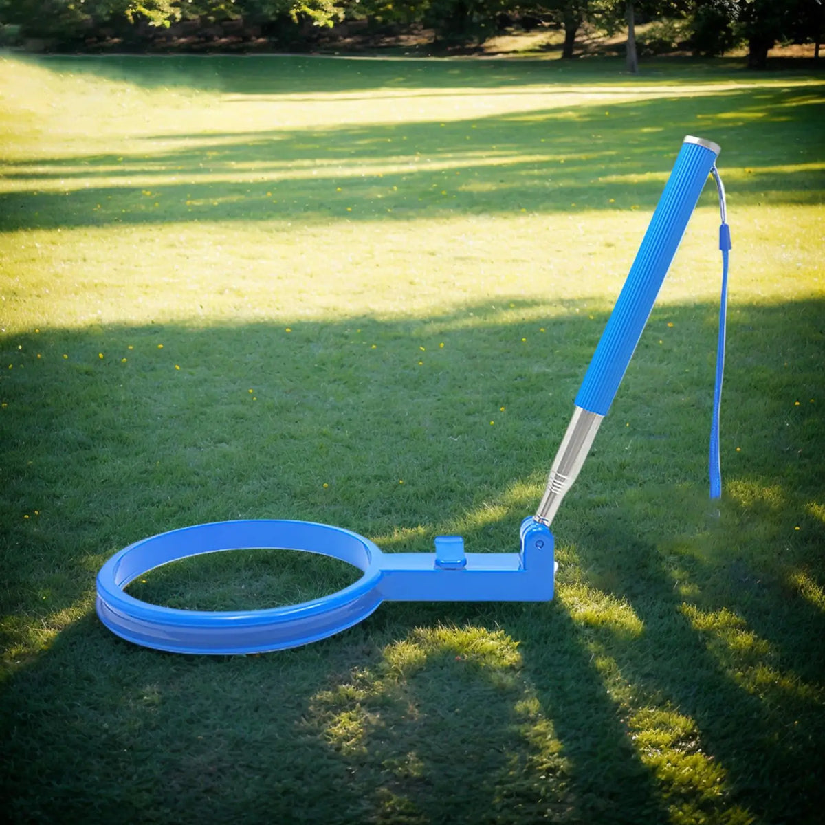 Poop bag dispenser with extendable handle, no-bend pet waste collector, dog poop scooper