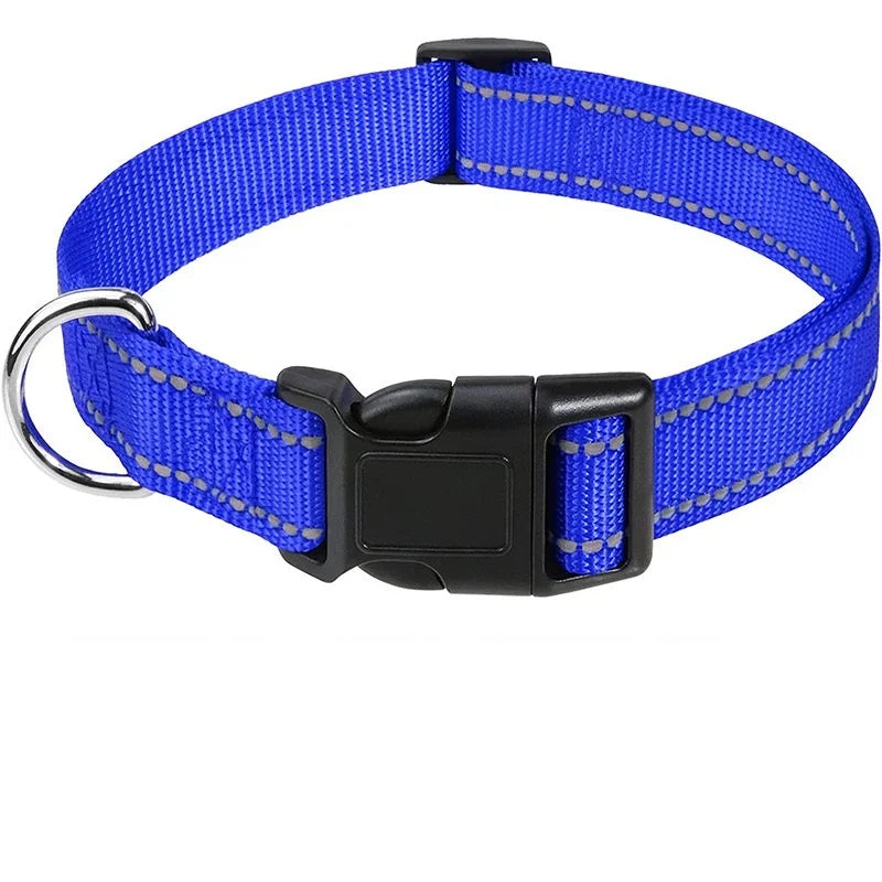 Adjustable Nylon Dog Collar for Small & Medium Dogs