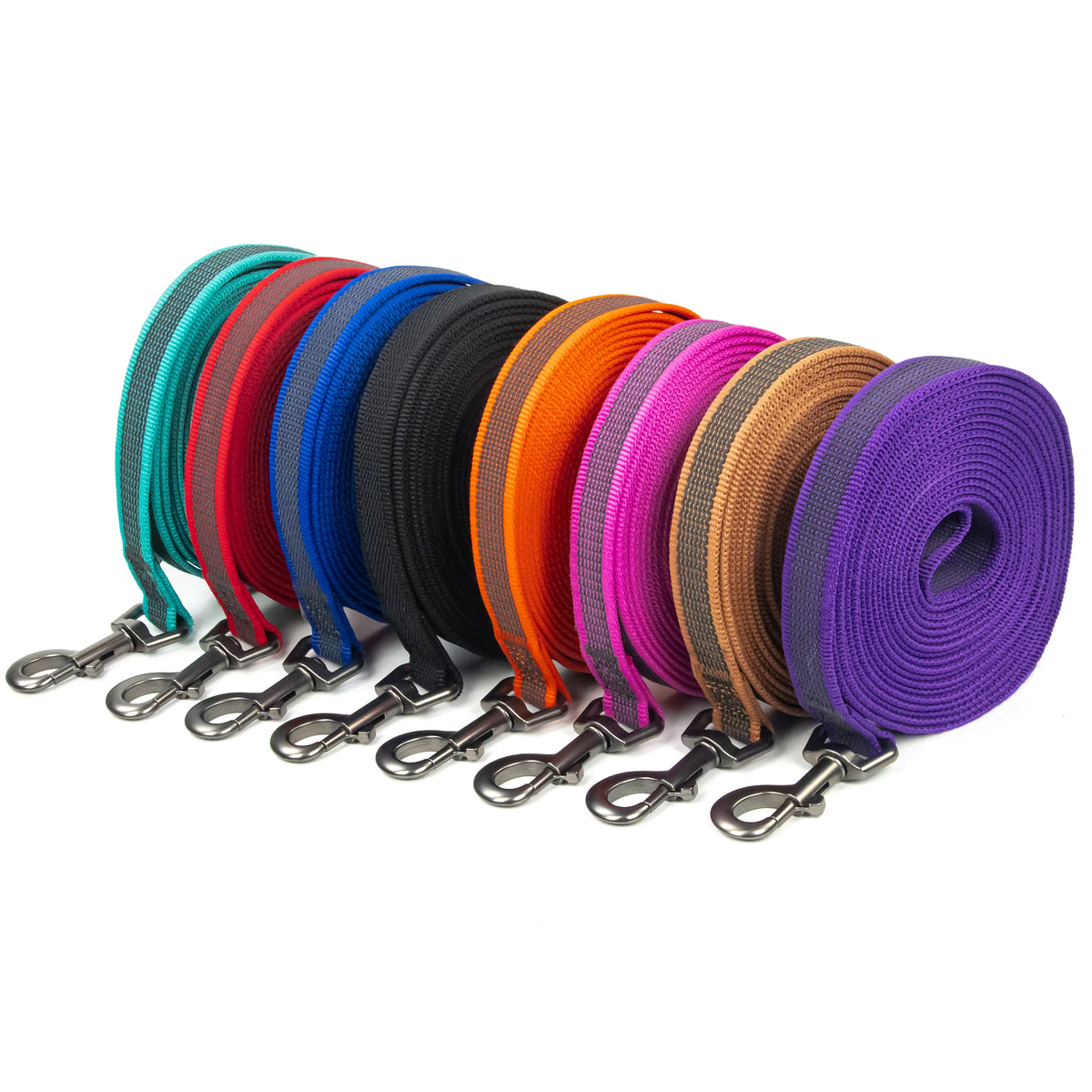 Long Dog Training Leash – 5 ft to 49 ft Recall Lead