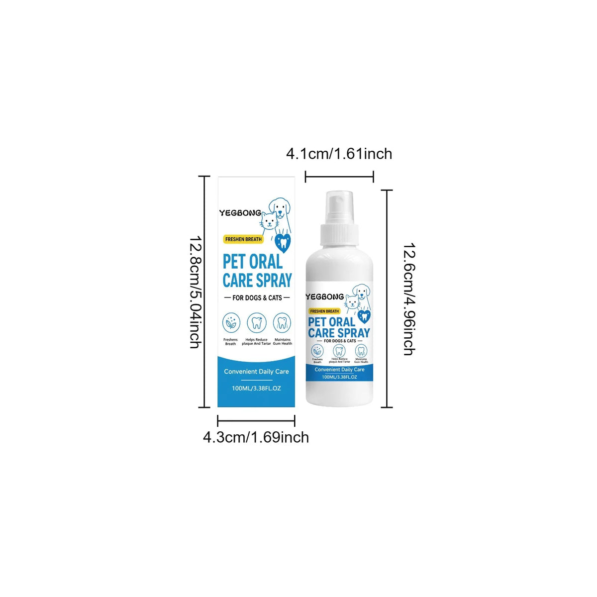 Pet Dental Spray for Fresh Breath