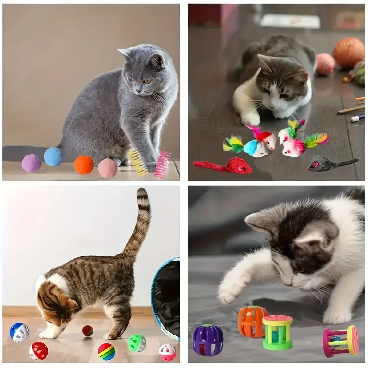 Cat Toy Variety Pack (14–56 pcs)