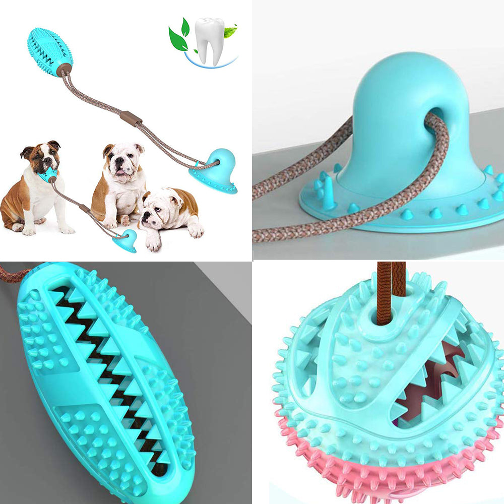 Suction Cup Tug Toy for Dogs – Chew & Teeth Cleaning