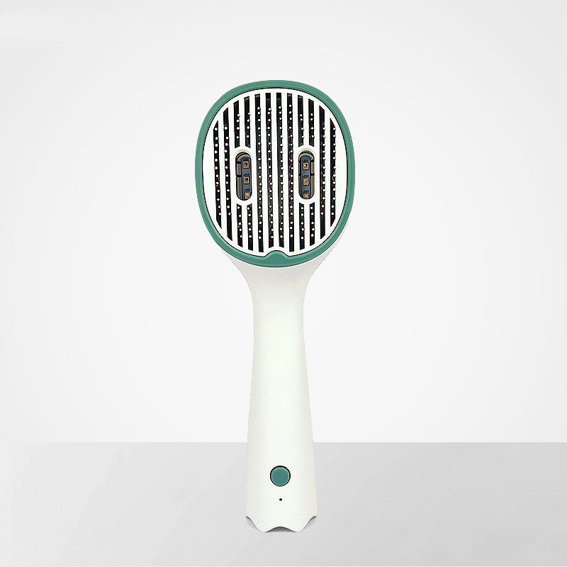 USB Sterilizing Pet Brush – Grooming Comb for Cats & Dogs