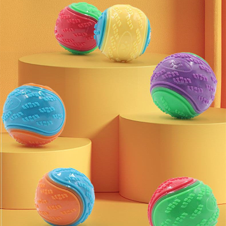 Long-Lasting Rubber Chew Ball for Dogs