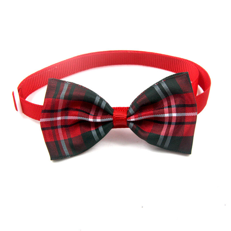 Plaid Bow Tie & Scarf for Cats and Dogs
