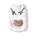Cute Cat Dog Clothes Winter Plush Vest Soft Fleece Kitten Jacket Warm Puppy Coat Small Dogs Cats Apparel