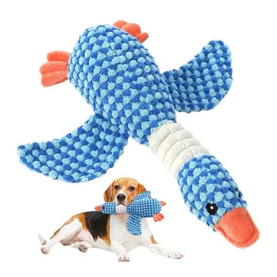 Interactive Plush Toy for Cats and Dogs, Aggressive Chewing, Squeak Doll,,Cats Dogs Interactive Plush Doll Pet Products.Labubo.
