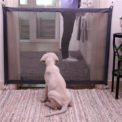Folding Pet Safety Gate – Indoor & Outdoor Barrier