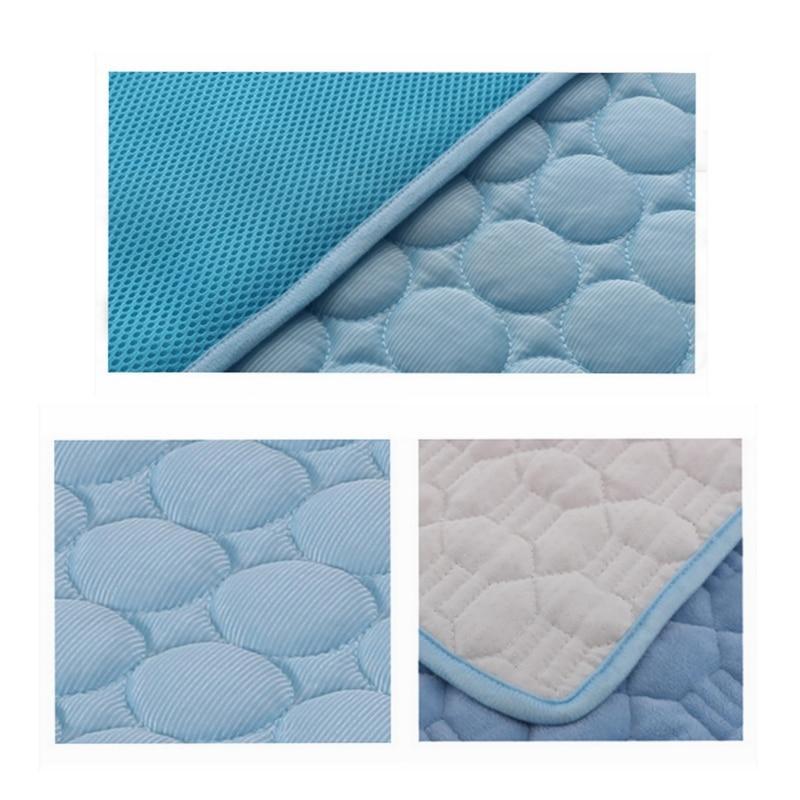 Cooling Pet Mat – Ice Silk Summer Pad, Many Sizes