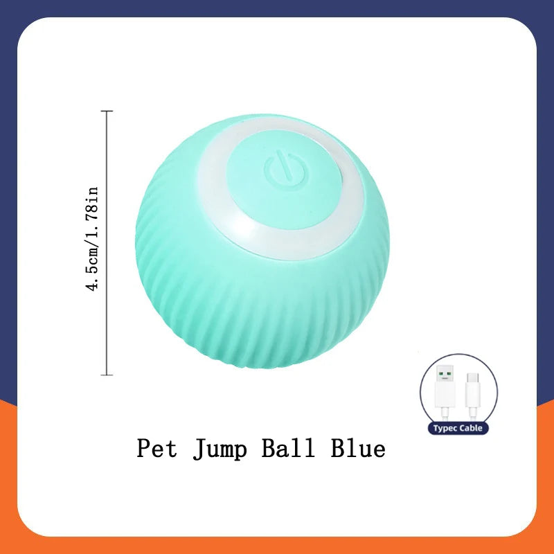 Smart Dog Toys Ball Electronic Interactive Pet Toy Moving Ball USB Automatic Moving Bouncing for Puppy Birthday Gift Cat Product