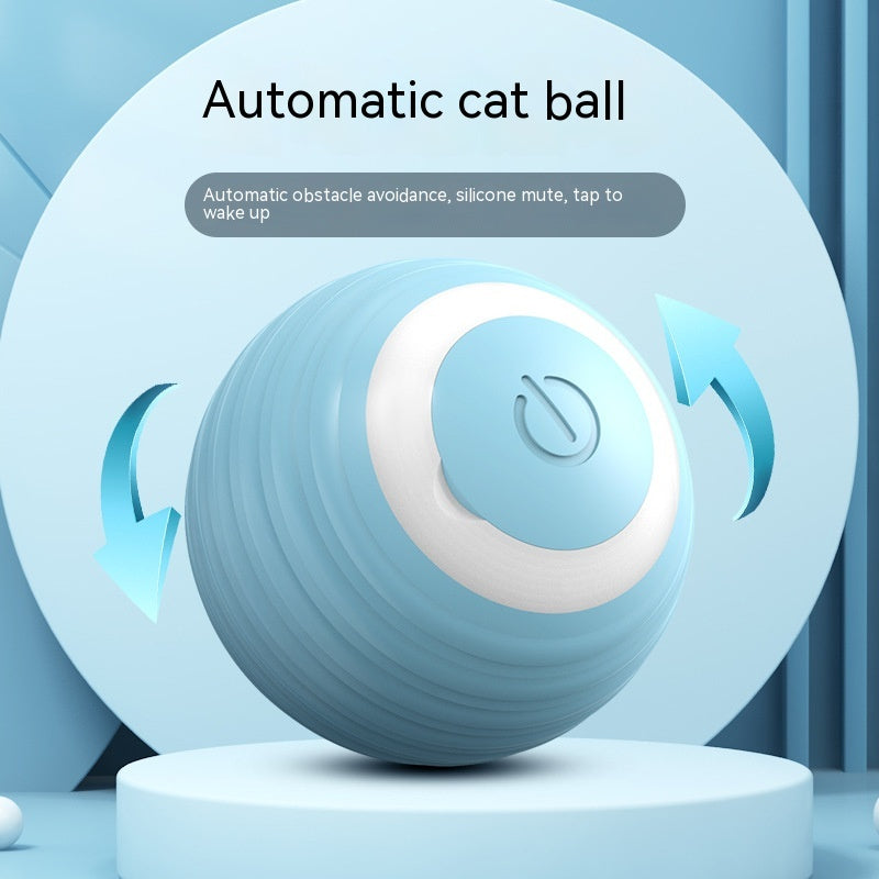 Self-Moving Smart Ball for Cats – USB Rechargeable