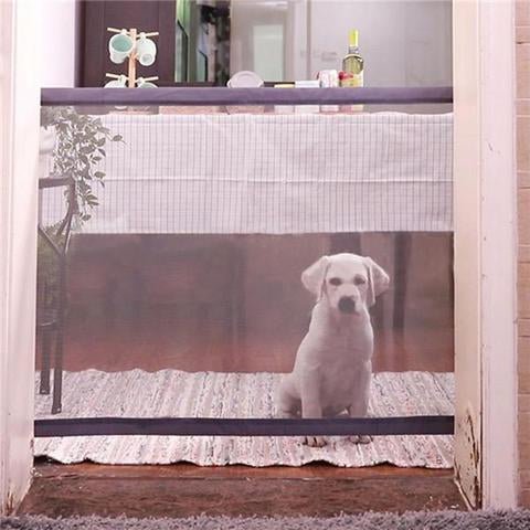 Folding Pet Safety Gate – Indoor & Outdoor Barrier