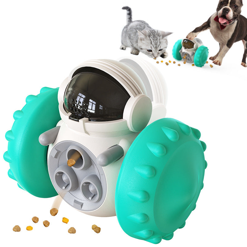 Self-Balancing Treat Toy Car – Slow Feeder for Dogs & Cats