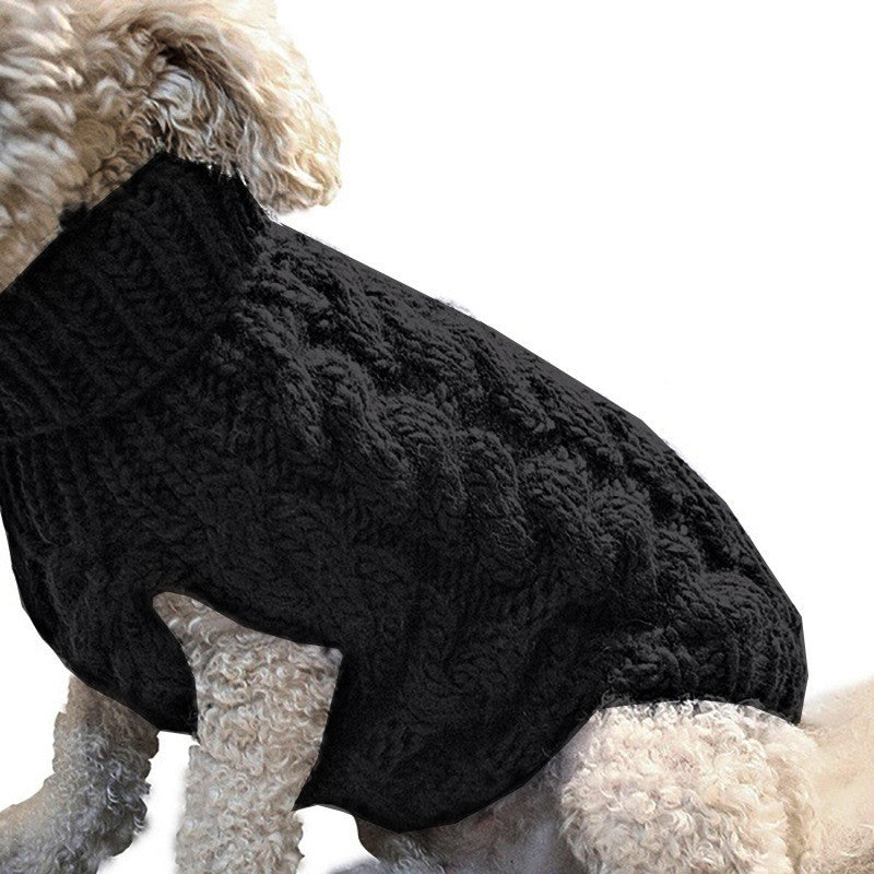 Warm Knit Dog Sweater – 8 Colors, S–XL