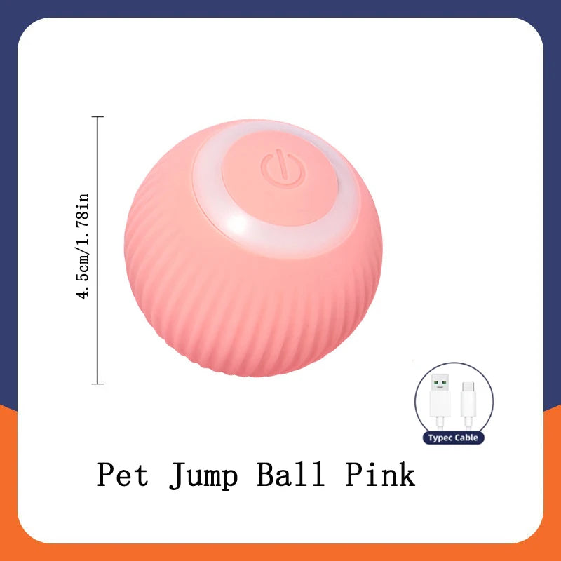 Smart Dog Toys Ball Electronic Interactive Pet Toy Moving Ball USB Automatic Moving Bouncing for Puppy Birthday Gift Cat Product