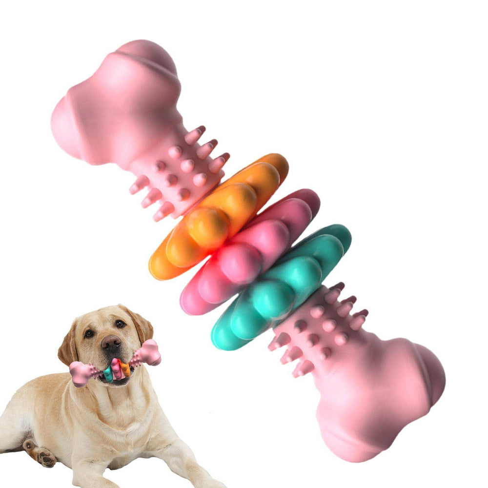 Bone-Shaped Dog Chew Toy – Teeth Cleaning TPR