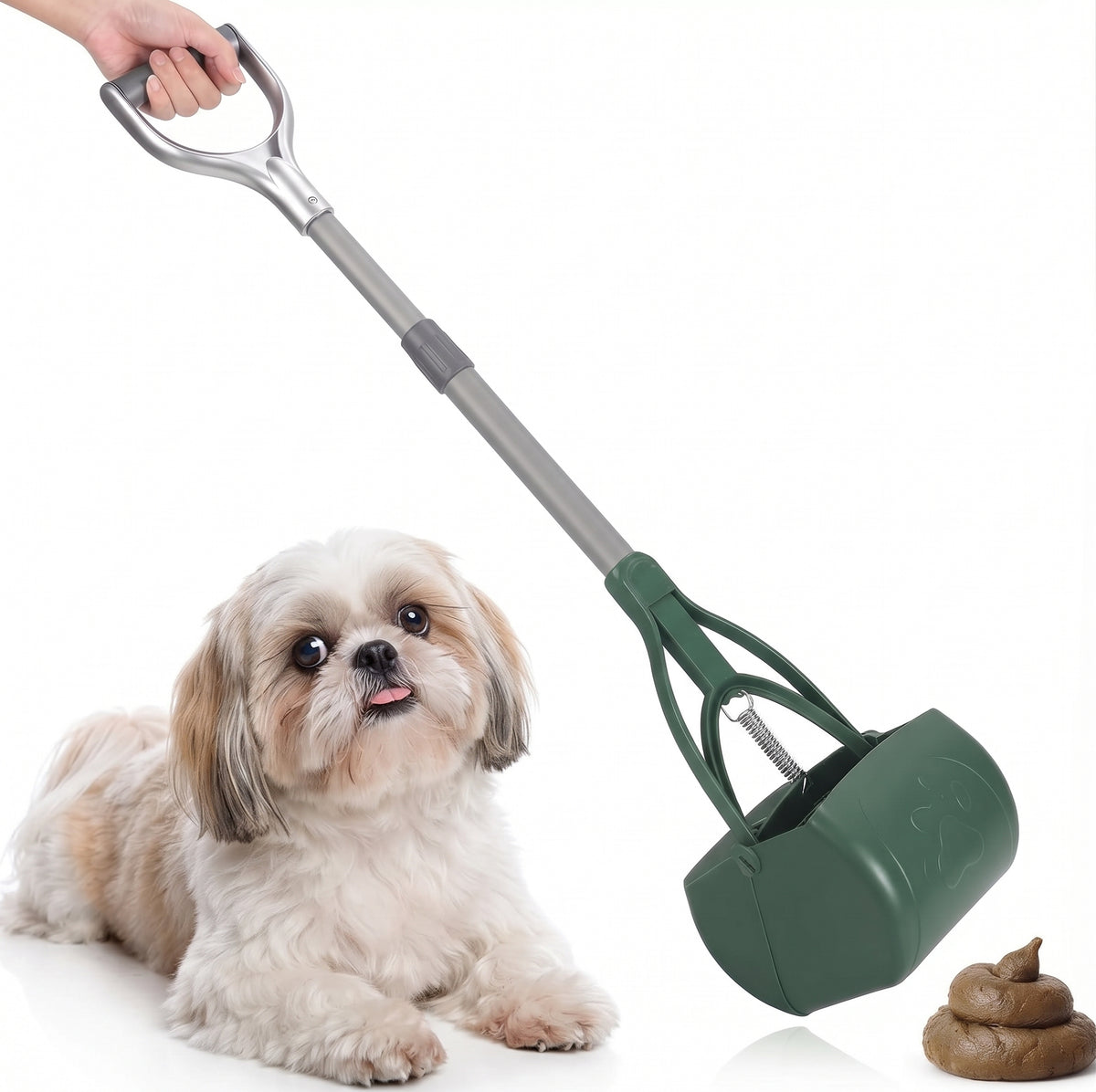 Jaw-Clamp Pooper Scooper