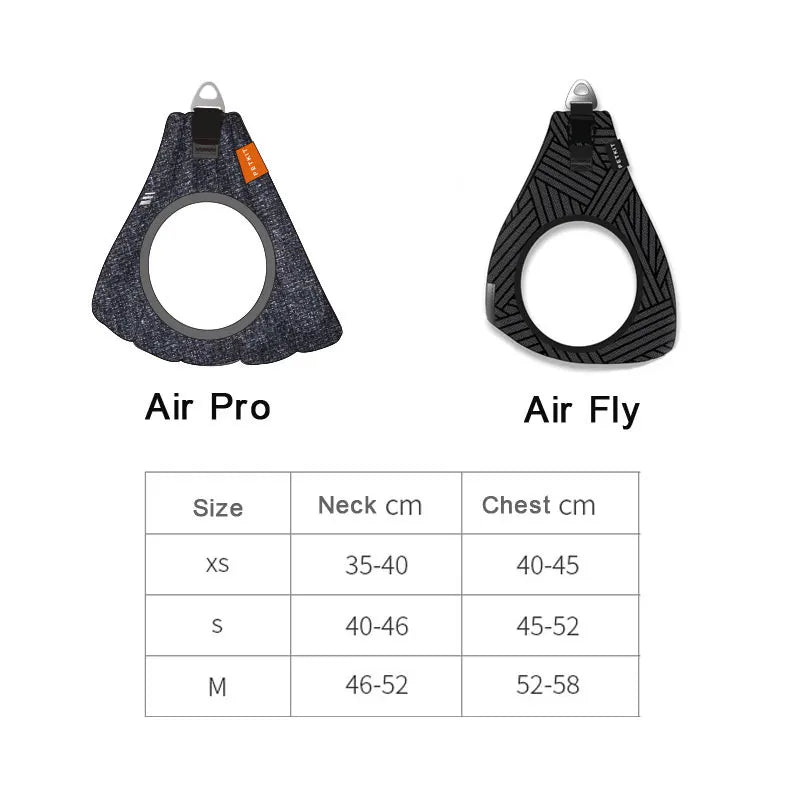 Padded Breathable Dog Harness Vest