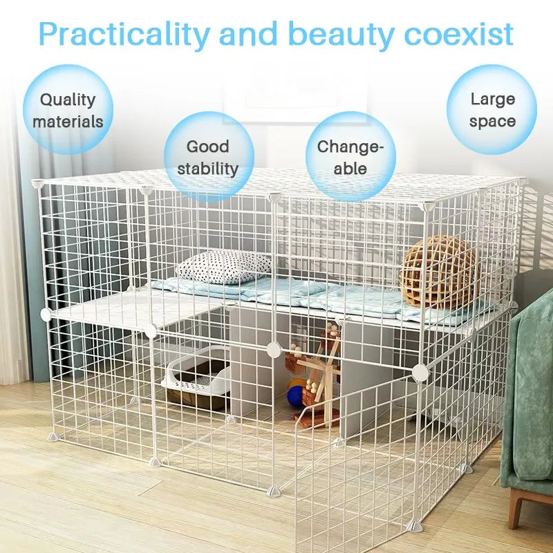 Heavy-Duty Portable Pet Exercise Pen
