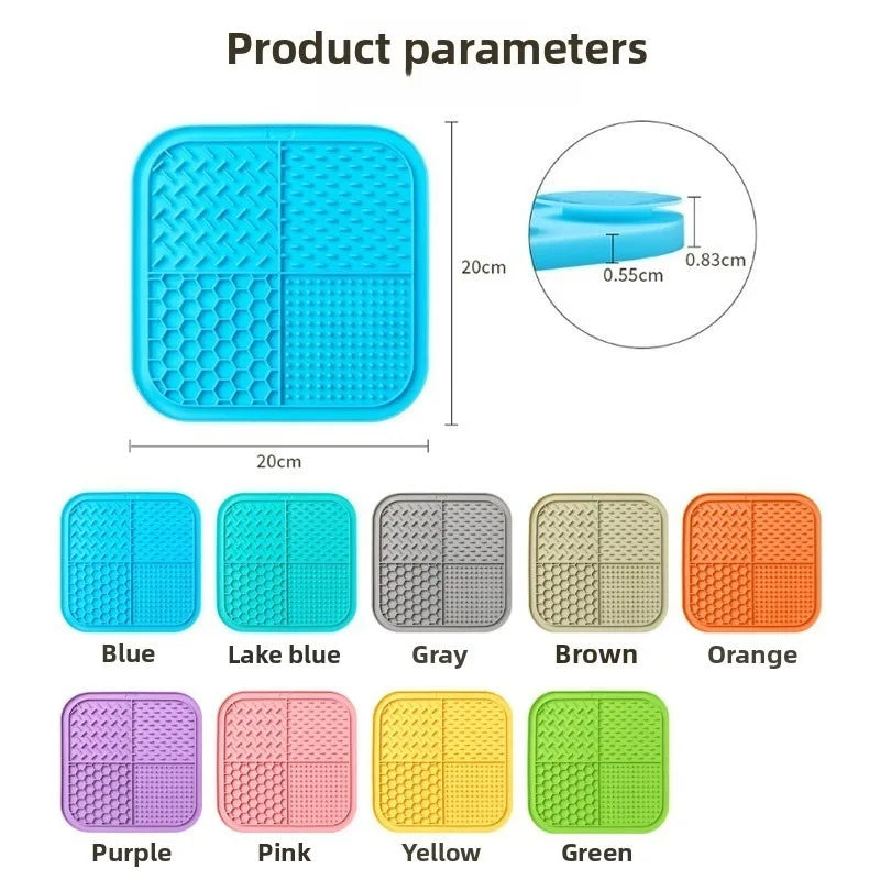 Anti-Slip Pet Lick Mat