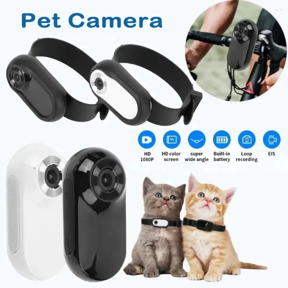 Portable Mini Pet Camera – HD 1080p