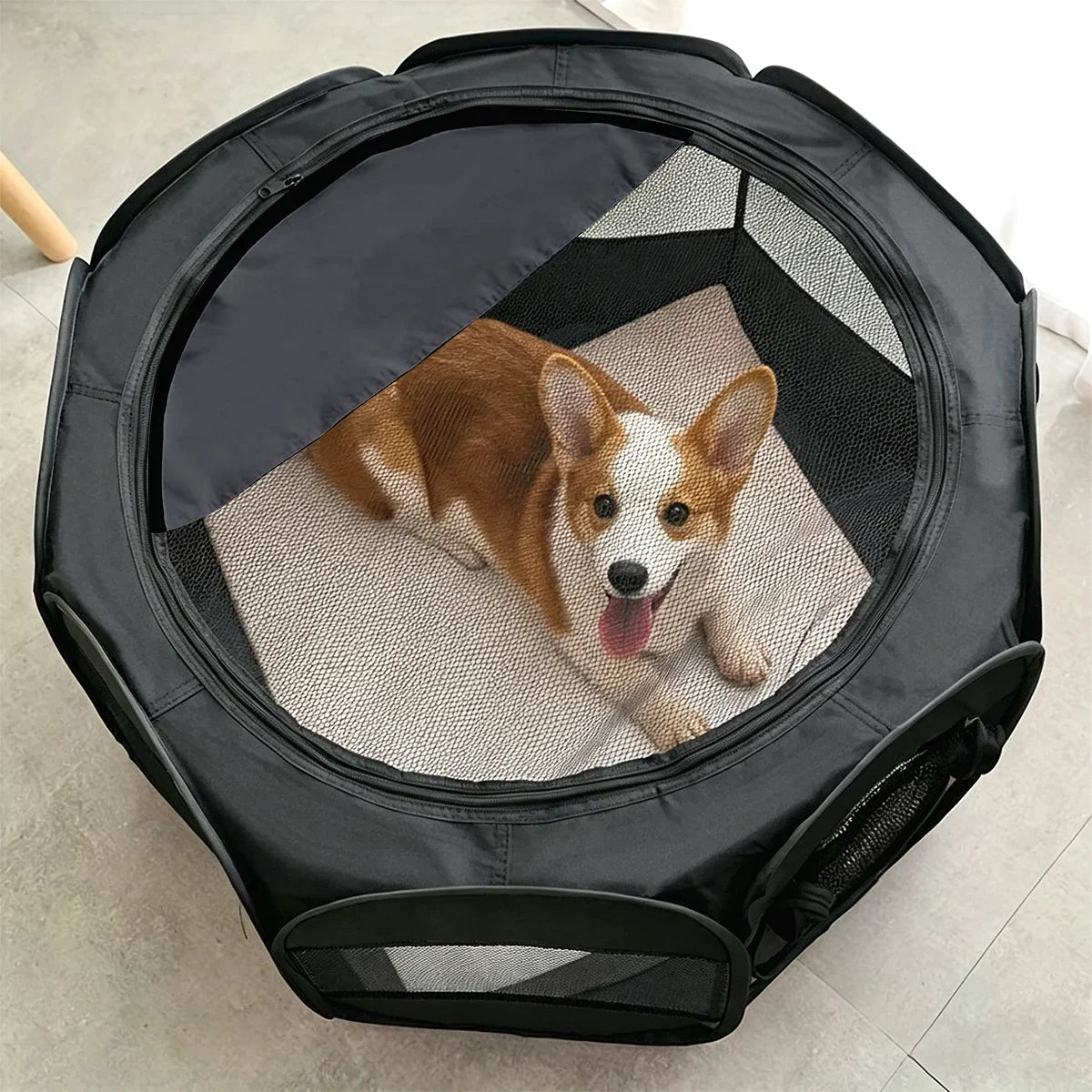 Octagonal Foldable Pet Tent Playpen