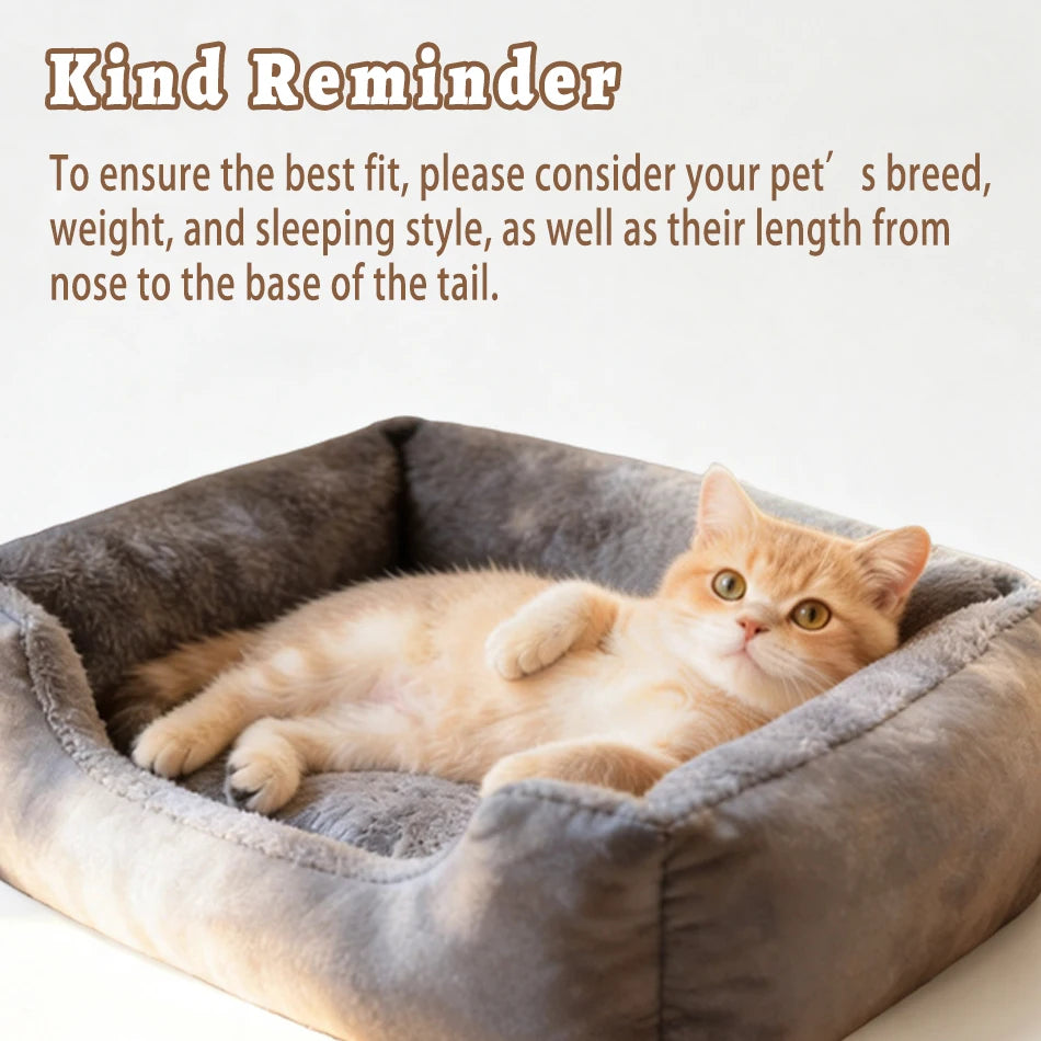Warm Winter Pet Bed Cushion