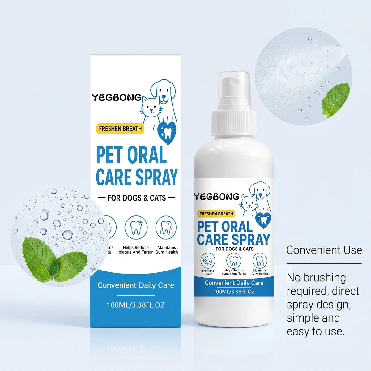 Pet Dental Spray for Fresh Breath