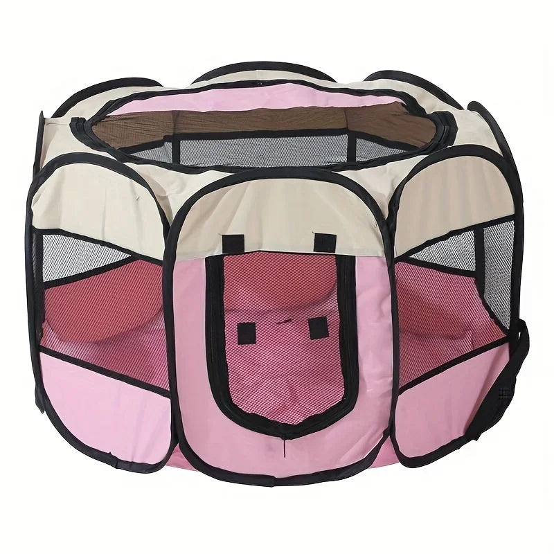 Octagon Pet Playpen & Cat Birthing Room