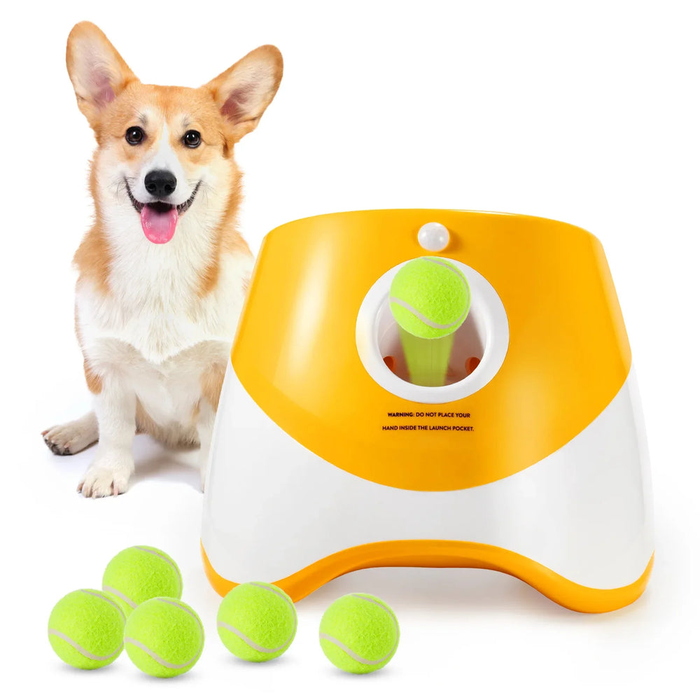 Automatic Tennis Ball Launcher for Dogs