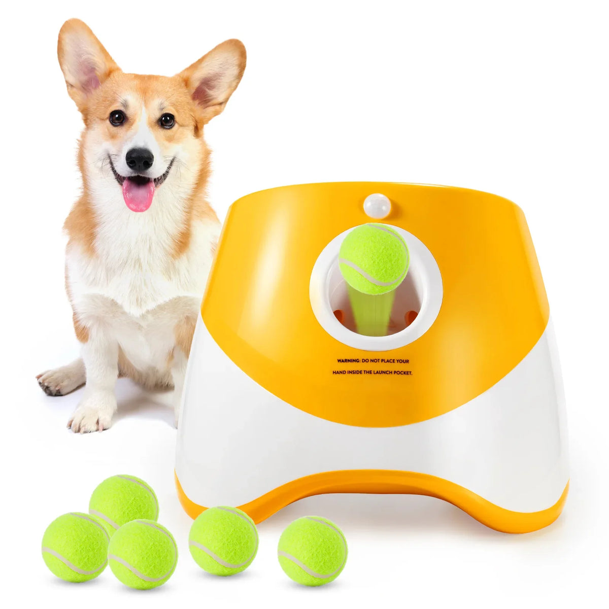 Automatic Tennis Ball Launcher for Dogs