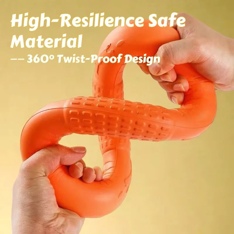 Floating Dog Flying Disc & Tug Ring