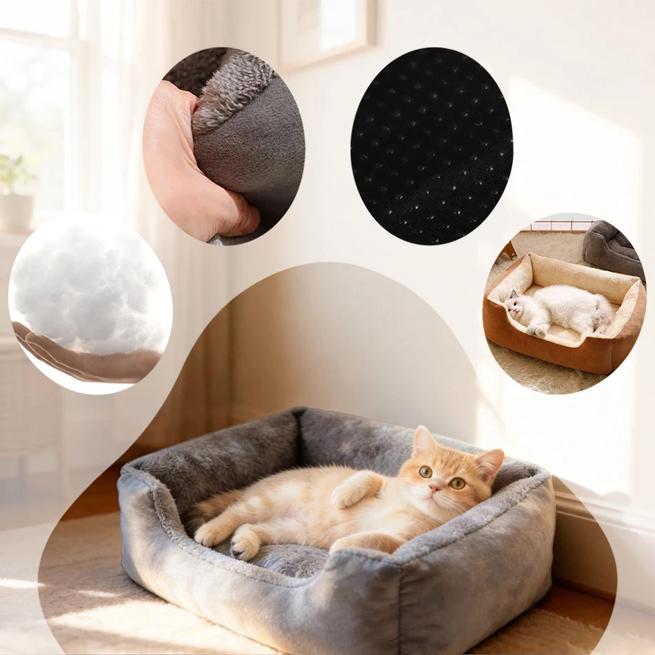 Warm Winter Pet Bed Cushion