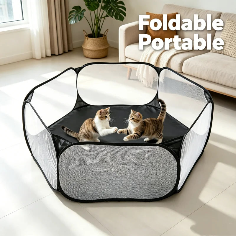 Pop-Up Pet Playpen Tent
